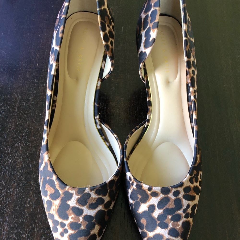 Kelly & Katie Leopard Print Heels